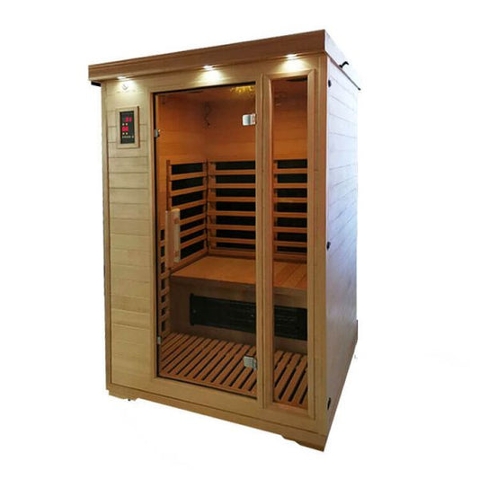 Carbon Fiber Infrared Sauna - 2 Person - free shipping