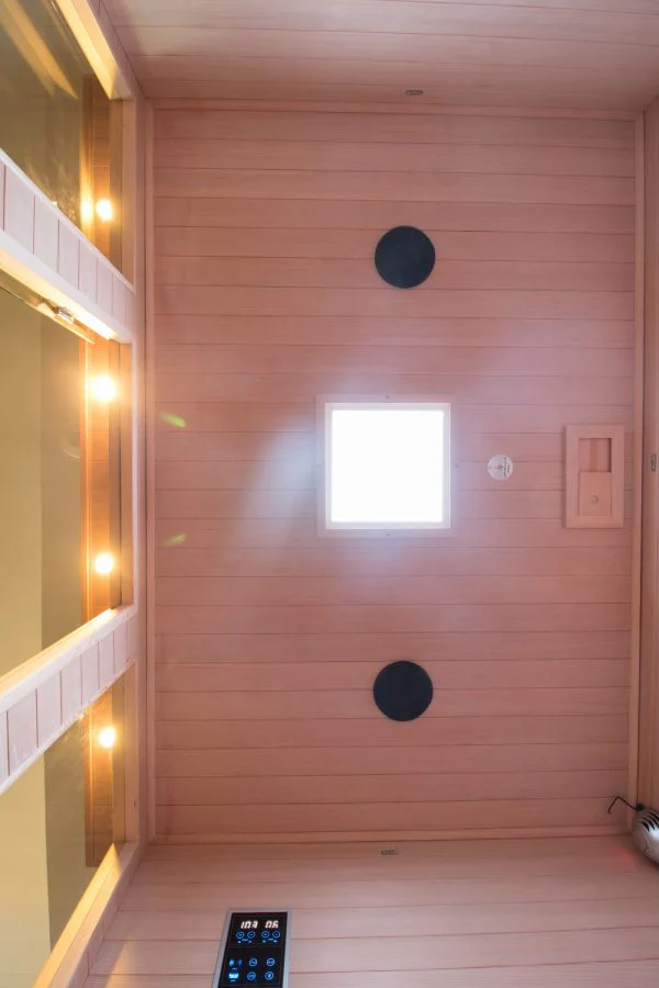 Salt room cabin sauna with halogenerator – 4 person – free shipping in continental U.S. - Image 7