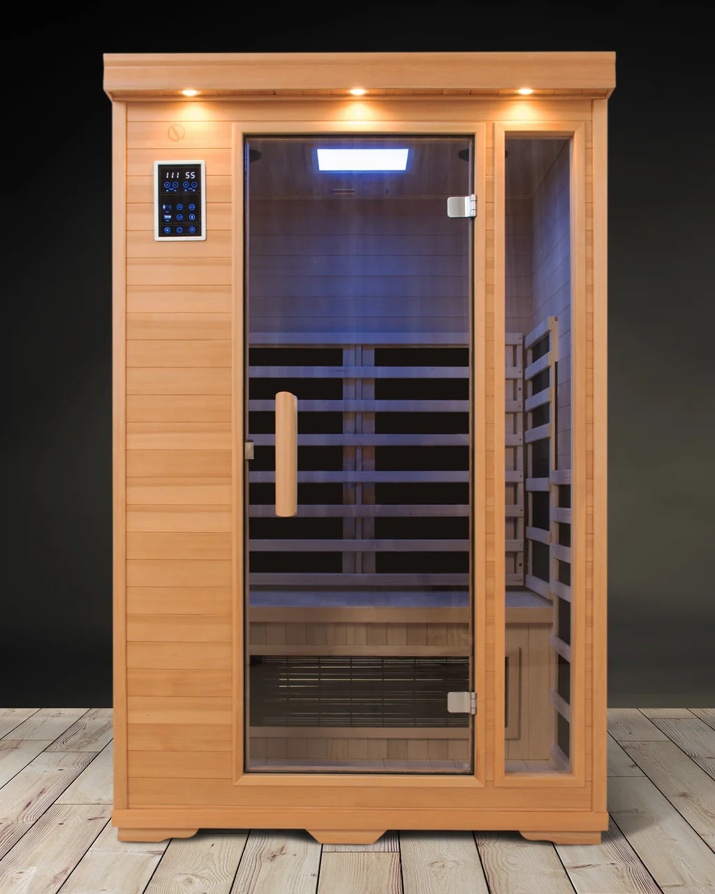 Salt room cabin sauna with halogenerator – 2 person – free shipping in continental U.S. - Image 3